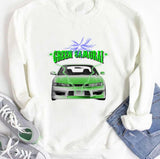 Green Samurai Nissan Skyline Gt R Silvia Unisex Hoodie