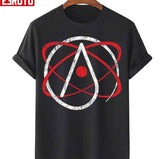 Distressed Atheist Atom Atheism Design Unisex Sweatshirt