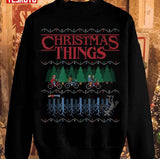 Christmas Things Funny Stranger Thing Up Side Down Unisex Sweatshirt