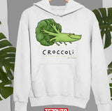 Croccoli Funny Crocodile And Broccoli Unisex Sweatshirt