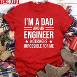 I'm A Dad And An Engineer Cool Daddy Unisex Sweatshirt