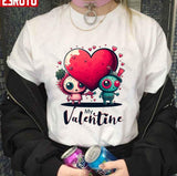 Alien Happy Valentines Day Unisex Sweatshirt