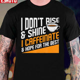Coffee Hope For The Best Funny Graphic Cool Unisex Sweatshirt