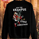 How The Krampus Stole Christmas Creepy Unisex Sweatshirt