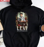 Cool Illustration Attack On Titan Levi Ackerman Unisex T-Shirt