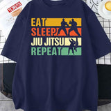 Eat Sleep Jiu Jitsu Repeat Unisex Sweatshirt