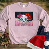Amelia Calavera Sugar Skull Unisex Sweatshirt