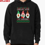 Chilling With My Gnomies Ugly Unisex Sweatshirt