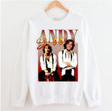 Collage Design Andy Gibb Unisex Sweatshirt