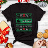 Christmas Siberian Husky Dog Funny Husky Ugly Christmas Sweater Pattern Unisex Sweatshirt