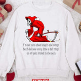 Grim Wah Christmas Every Time A Bell Rings Unisex Sweatshirt