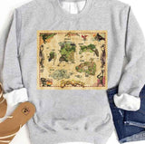 Everquest World Of Norrath Map Unisex Sweatshirt