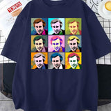 Alan Partridge Warhol Inspired Pop Art 3x3 Unisex T-Shirt