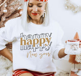 Happy New Year 2022 Unisex Sweatshirt
