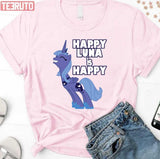 Happy Luna Is Happy Unisex Sweatshirt