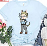 Cute Nanami X Meow Jujutsu Kaisen Graphic Unisex Sweatshirt