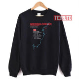 Grossglockner Pass Motorcycle Route Design Unisex T-Shirt