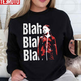 Grunge Greta Thunberg Blah Blah Blah Unisex T-Shirt