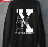 Cool Malcolm X By Any Means Necessary Malcolm In The Middle Unisex T-Shirt