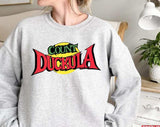Count Duckula Logo Unisex Sweatshirt