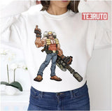 Duke Nukem Giving The Finger Unisex Sweatshirt