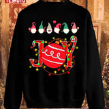 Gnomes Christmas Joy Dwarf Stocking Unisex Sweatshirt