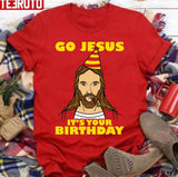 Go Jesus It's Your Birthday Art Unisex Sweatshirt