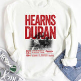 1984 Design Hearns Vs Duran Boxing Unisex Hoodie