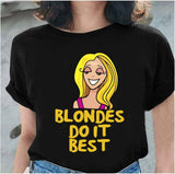 Blondes Do It Best Trendy Unisex Sweatshirt
