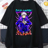 Hollow Purple Gojo Satoru Teacher In Jujutsu Kaisen Unisex T-Shirt