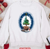 Coffee Christmas Tree 2023 Sweatshirt