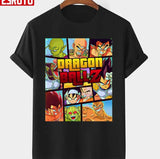 GTA Style Dragon Ball Sagas Saiyan Saga Part Unisex T-shirt