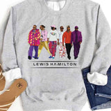 Hamilton 44 Classy Outfits Collection Lewis Hamilton Art Unisex Sweatshirt