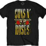 Guns N Roses Big Guns Logo Rock Heavy Unisex T-Shirt