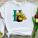 Green Vintage Halifax Mooseheads Unisex T-Shirt