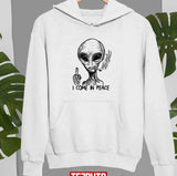 Alien I Come In Peace Unisex Sweatshirt