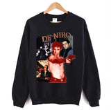 90s Collage Design Robert De Niro Actor Unisex Sweatshirt