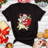 Fa La La Llama Christmas Santa Llamacorn Unicorn Unisex Sweatshirt