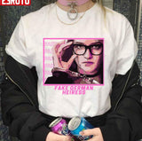Fake German Heiress Inventing Anna Retro X Aesthetic Art Design Unisex T-shirt