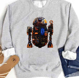 Anatomy Of An Astromech Droid 2 R1 D2 Unisex Sweatshirt