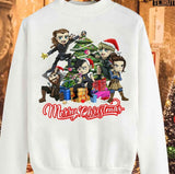 Chibis Merry Christmas Unisex Sweatshirt