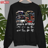 20 Years Of Svu Law And Order All Signatures Unisex T-shirt
