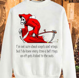 Grim Wah Christmas Every Time A Bell Rings Unisex Sweatshirt