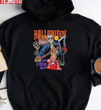 Jason Halloween Last Friday Night Artwork Unisex Sweatshirt
