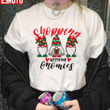 Funny Shopping With My Gnomies Unisex Sweatshirt