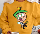 Green Hair Cosmo Graphic The Fairly Oddparents Unisex T-Shirt