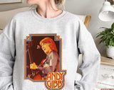 Guitarist Andy Gibb Vintage Unisex Sweatshirt