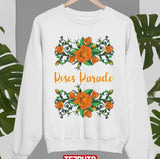 Green Orange Rose Parade Unisex Sweatshirt