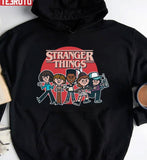 Group Shot Comic Line Up Stranger Things Unisex Sweatshirt