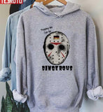 Jason Voorhees Hugging Me Can Be Dangerous Funny Halloween Unisex Sweatshirt